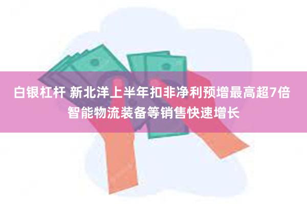 白银杠杆 新北洋上半年扣非净利预增最高超7倍 智能物流装备等销售快速增长